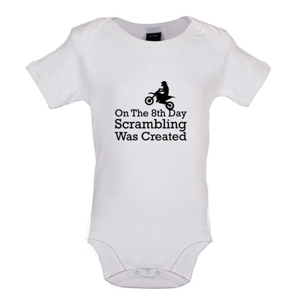 On The 8th Day Scrambling Was Created Baby T Shirt