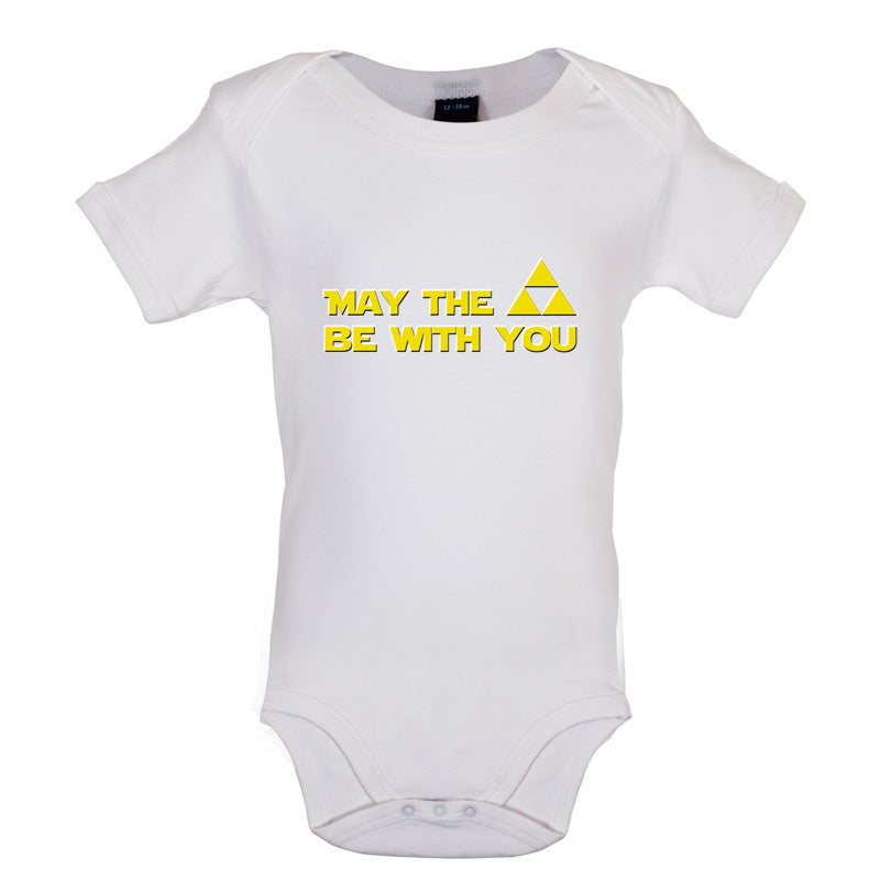 May The Triforce Be With You Baby T Shirt