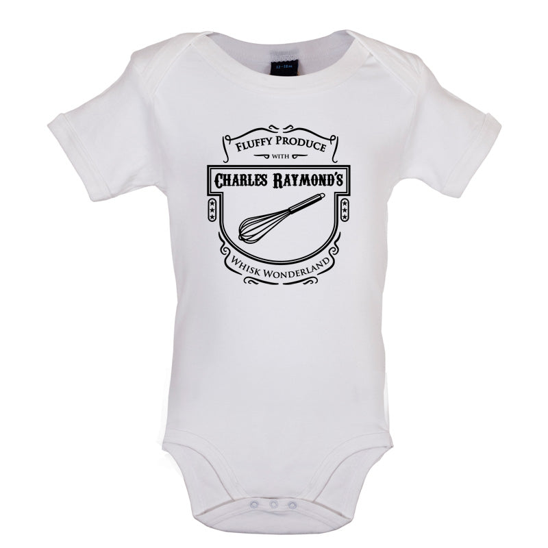 Fluffy Produce With Charles Raymond's Whisk Wonderland Baby T Shirt