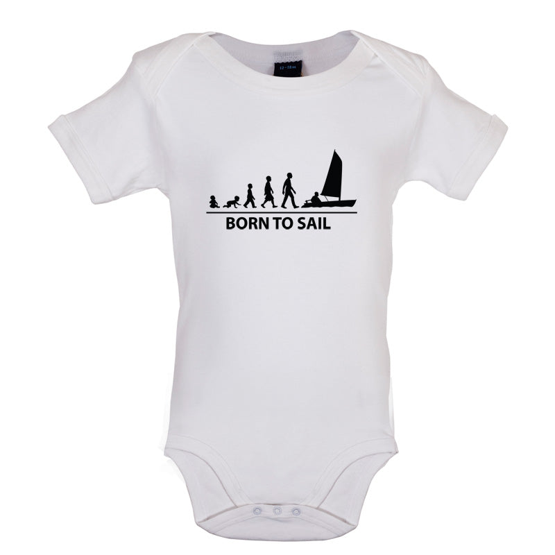 Born to Sail Baby T Shirt