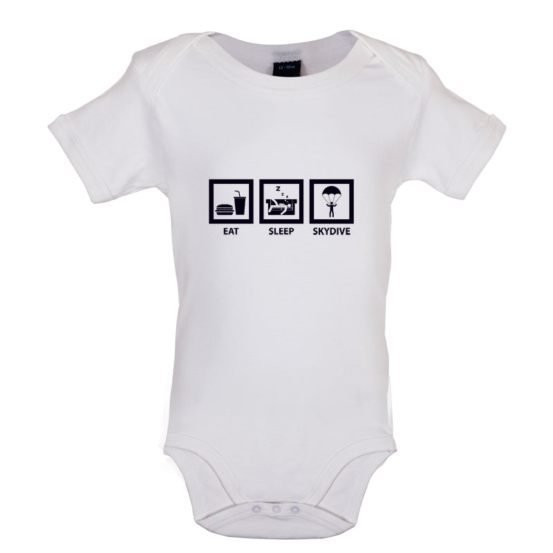 Eat Sleep Skydive Baby T Shirt