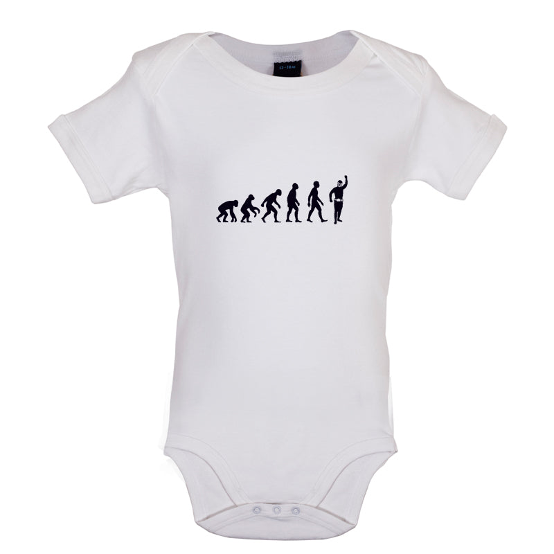 Evolution Of Man Mexican Wrestling Baby T Shirt