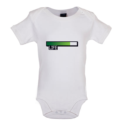 Life Bar Video Games Baby T Shirt