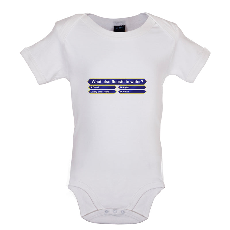 What Also Floats In Water Baby T Shirt