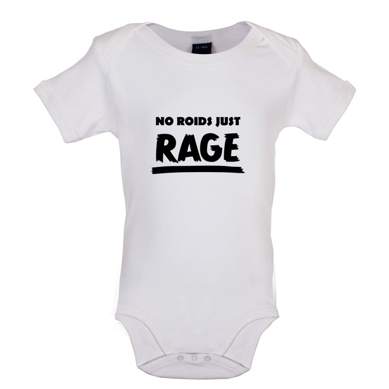 No Roids Just Rage Baby T Shirt