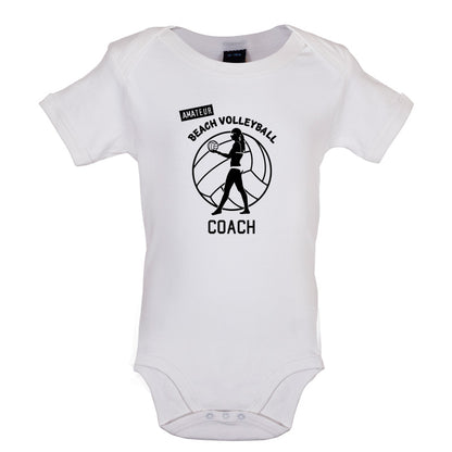 Amateur Beach Volleyball Coach Baby T Shirt