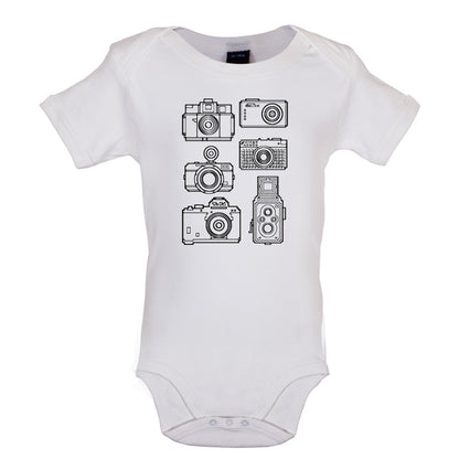 Vintage Cameras Baby T Shirt