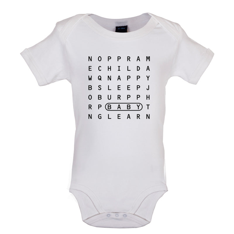 Baby Word Search Baby T Shirt