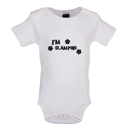 I'm Glamping Baby T Shirt