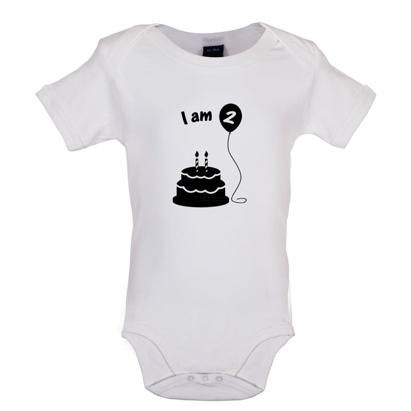 I Am 2 Baby Birthday T Shirt