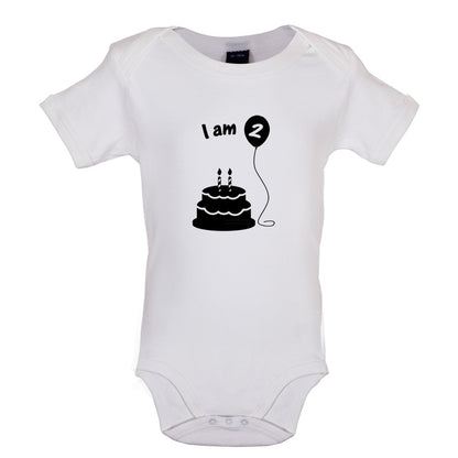 I Am 2 Baby Birthday T Shirt