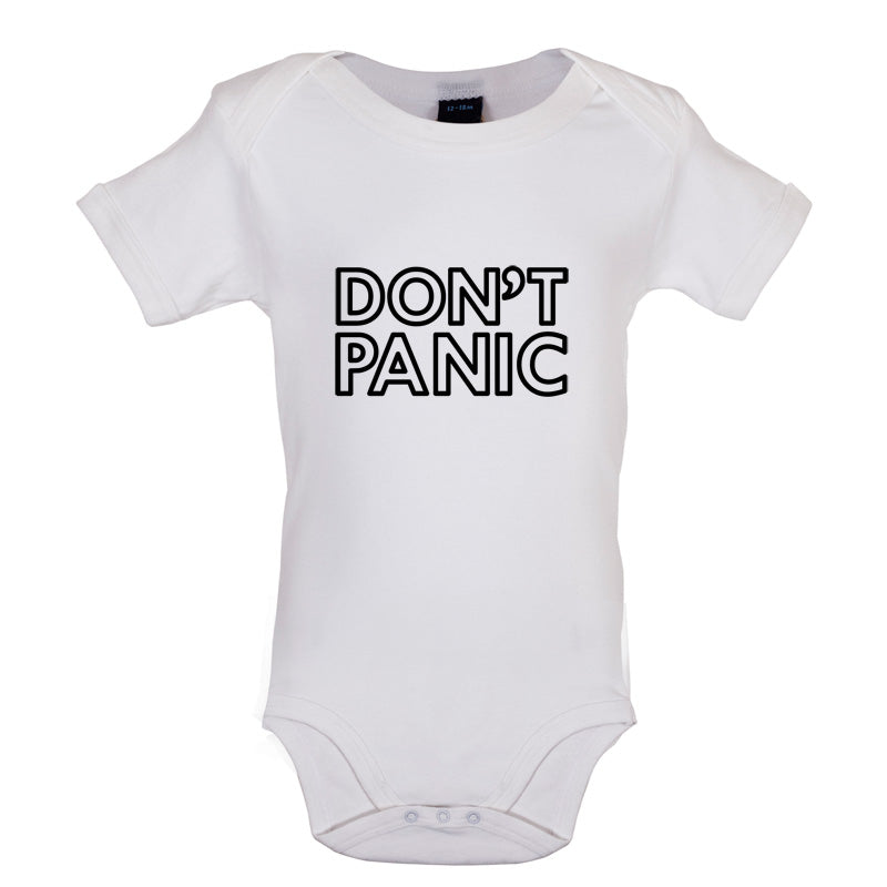 Don't Panic Baby T Shirt