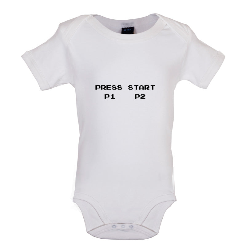 Press Start P1 P2 Baby T Shirt