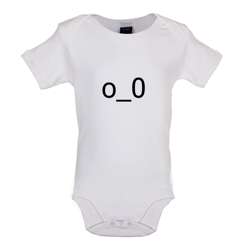 Confused Smiley Baby T Shirt