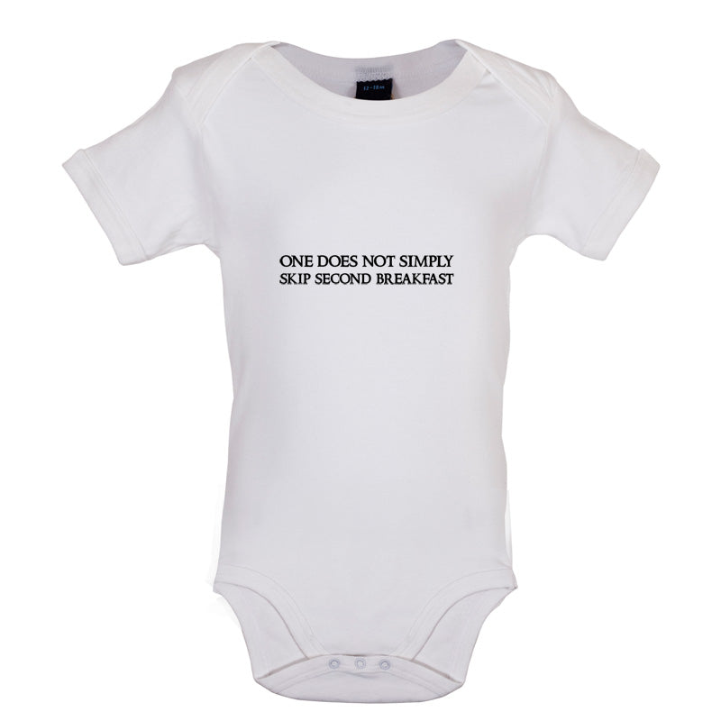 One Does Not Simply Skip Second Breakfast Baby T Shirt