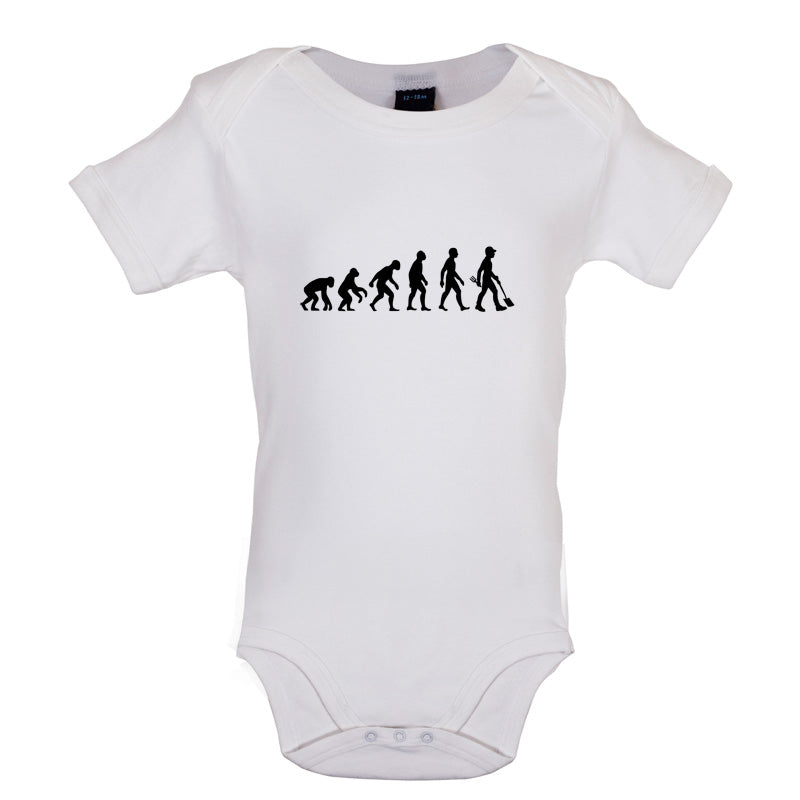 Evolution of Man Garden Baby T Shirt