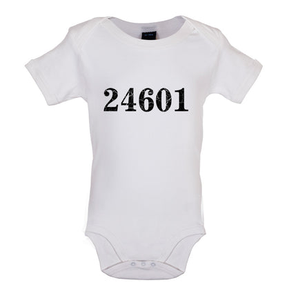 24601 Prison Number Baby T Shirt