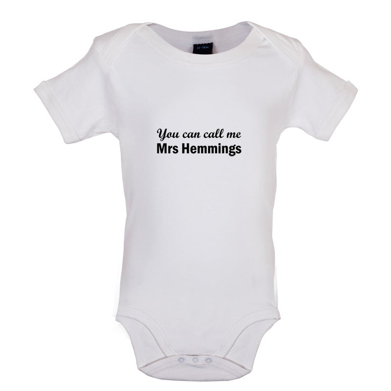 You Can Call Me Mrs Hemmings Baby T Shirt