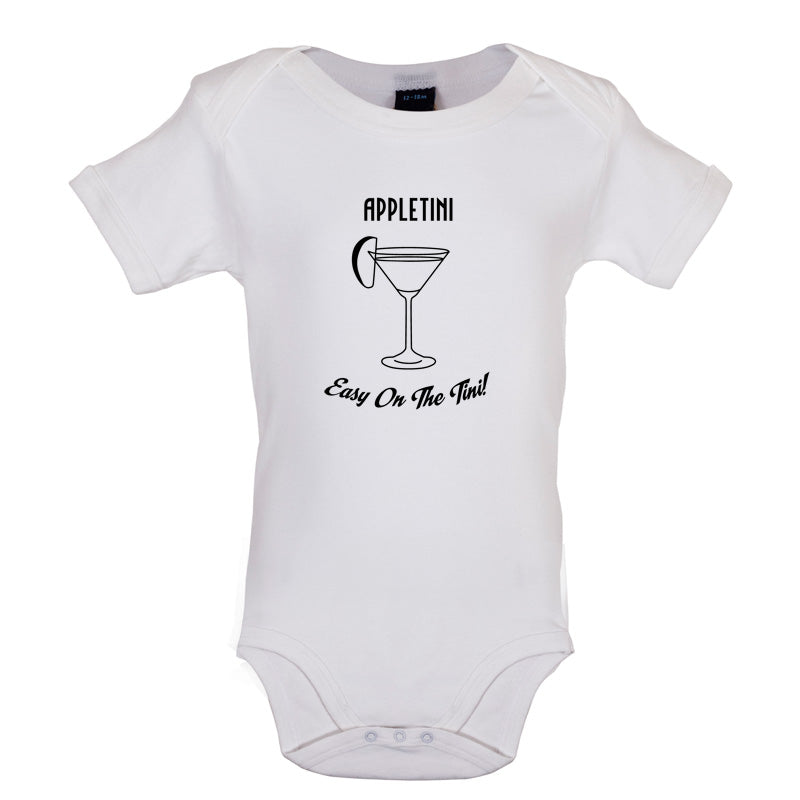 Appletini Easy On The Tini Baby T Shirt