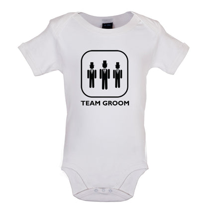 Team Groom Baby T Shirt