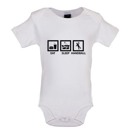 Eat Sleep Handball Baby T Shirt