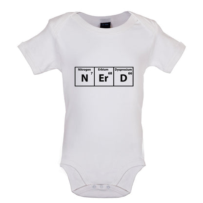 Nerd Periodic Table Baby T Shirt