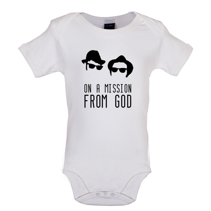 On A Mission From God Baby T Shirt