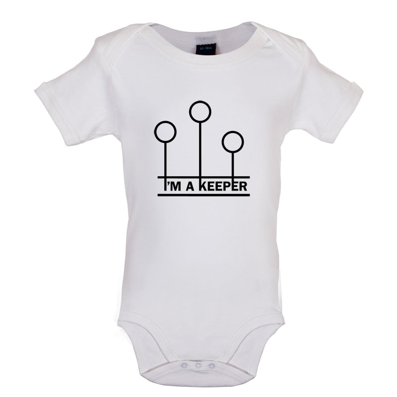 I'm A Keeper Baby T Shirt