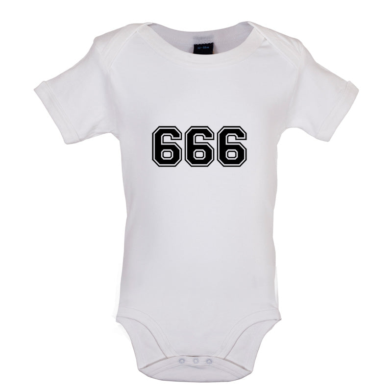 666 College Baby T Shirt