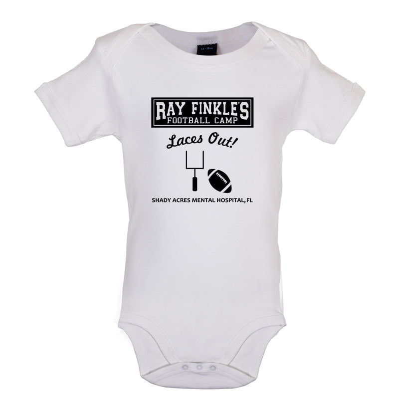 Ray Finkle's Football Camp Laces Out Baby T Shirt