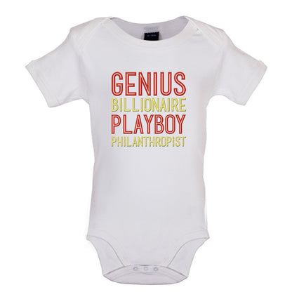 Genius Billionaire Playboy Philanthropist Baby T Shirt