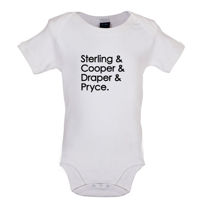 Sterling & Cooper & Draper & Pryce Baby T Shirt