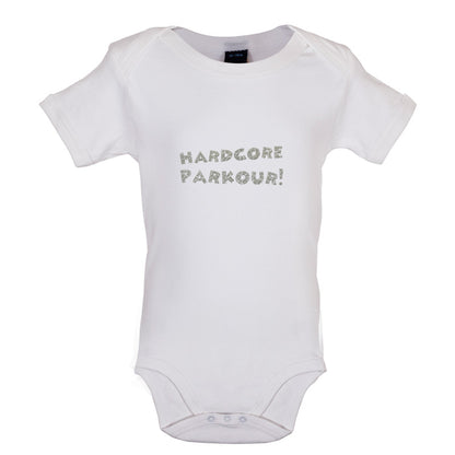 Hardcore Parkour Baby T Shirt