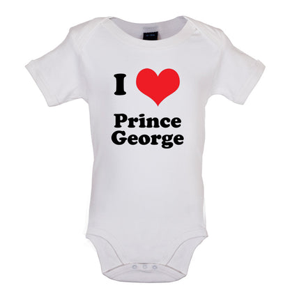 I Love Prince George Baby T Shirt