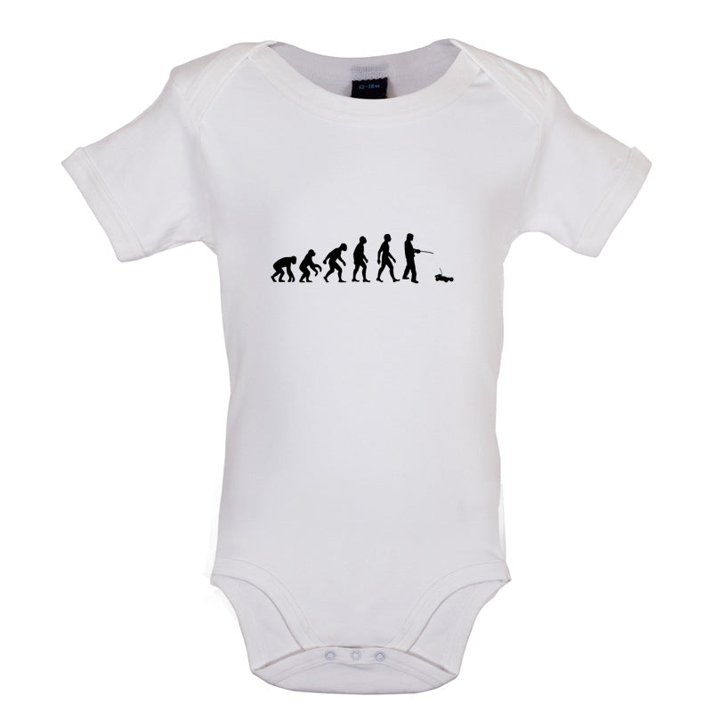 Evolution Of Man Remote Control Car Baby T Shirt