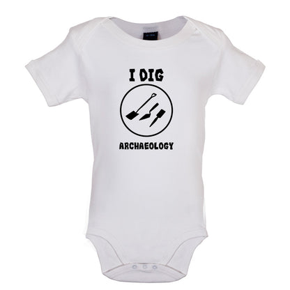 I Dig Archaeology Baby T Shirt