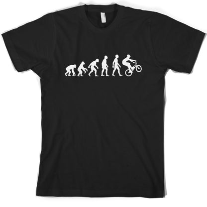 Evolution of Man BMX T shirt