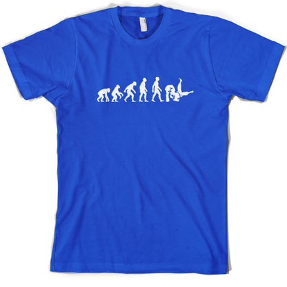 Evolution of Man Judo T shirt