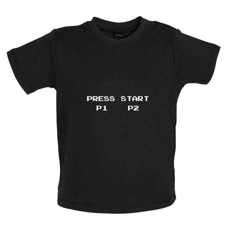 Press Start P1 P2 Baby T Shirt