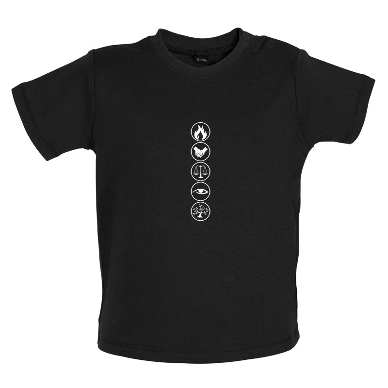 Faction Symbols Baby T Shirt