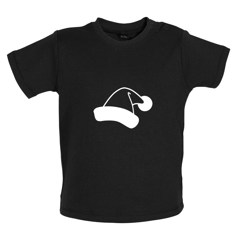 Santa Hat Baby T Shirt