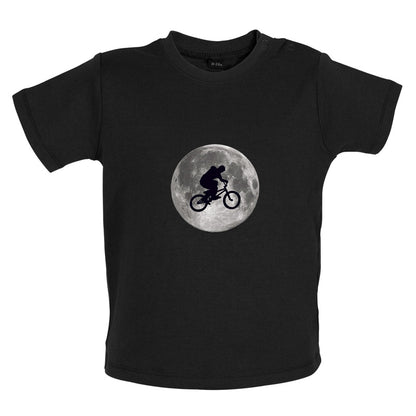 BMX Moon Baby T Shirt