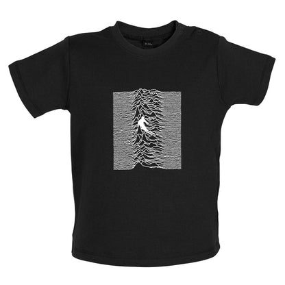 Unknown Pleasures Of Skiing Baby T Shirt