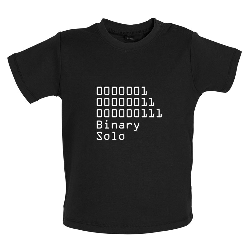 Binary Solo Baby T Shirt