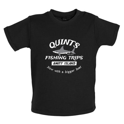 Quints Fishing Trips Baby T Shirt