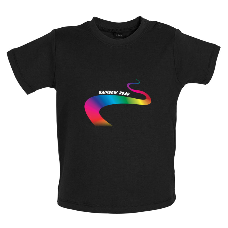 Rainbow Road Baby T Shirt