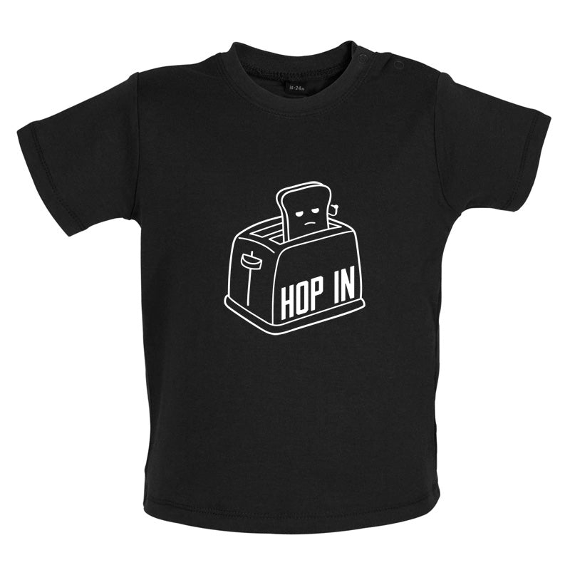 Toaster Hop In Baby T Shirt