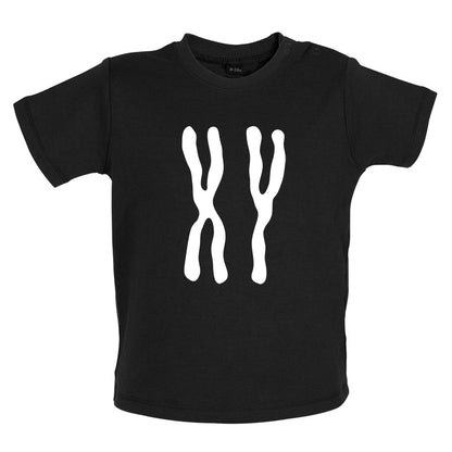 XY Chromosome Baby T Shirt