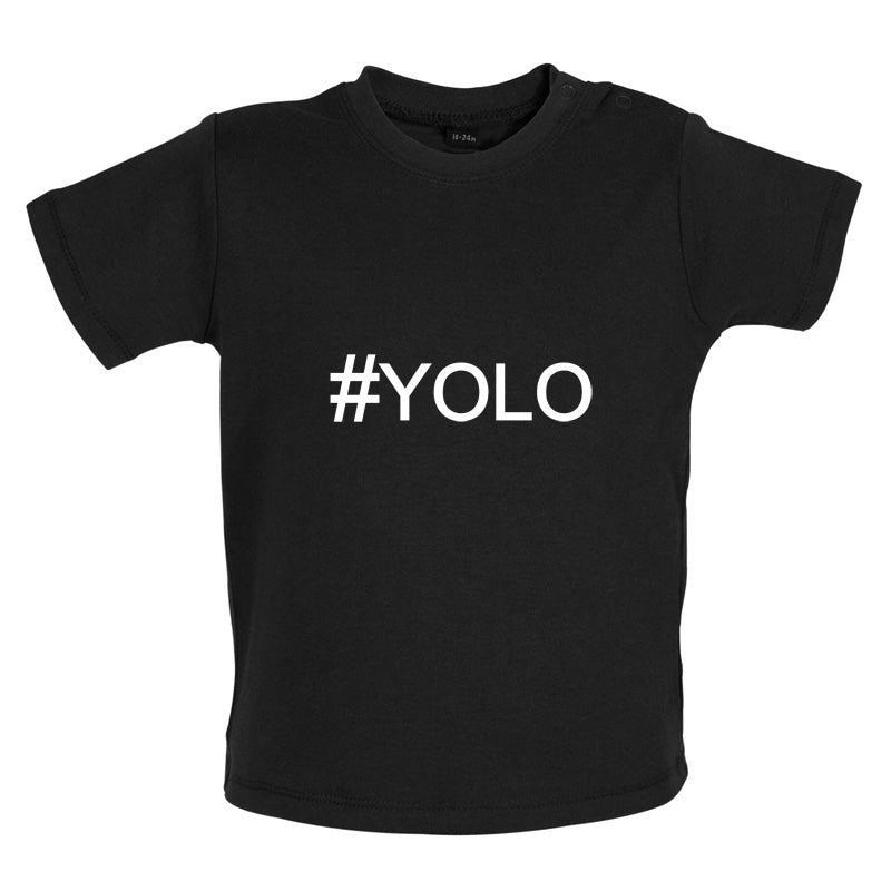 #YOLO (Hashtag) Baby T Shirt