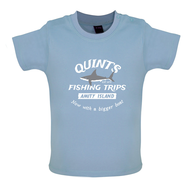 Quints Fishing Trips Baby T Shirt